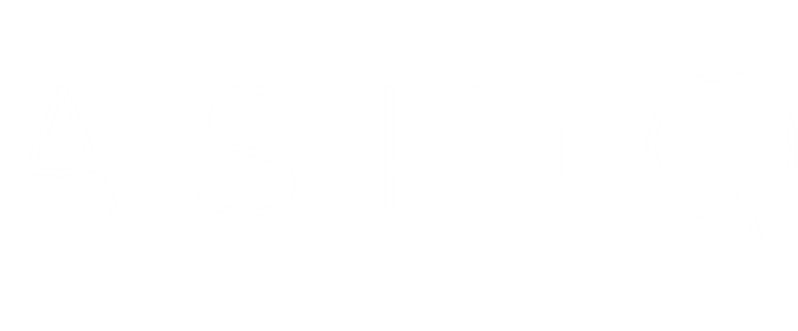 AskQ logo white background