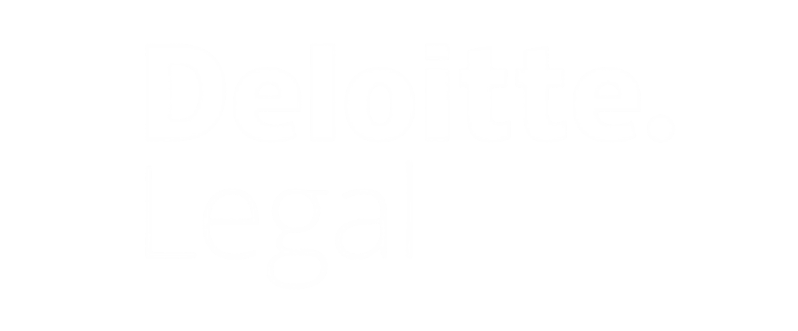 deloitte legal logo white background